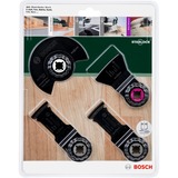 Bosch Boden-Einbau-Set 4-teilig 2609256979, Sägeblatt-Satz silber