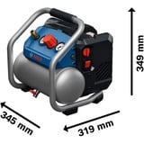 Bosch Professional PRO GKO18V-51 Akku-Kompressor blau/silber