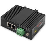 Digitus Gigabit EthernetPoE Injektor, Industriell, PoE-Injektor schwarz