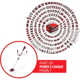 EINHELL Akku-Motorsense AGILLO 36/255 BL-Solo, 36Volt (2x18V) rot/schwarz, ohne Akku und Ladegerät