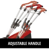 EINHELL Akku-Rasenmäher-Set GE-CM 36/37 Li, 36Volt (2x18V) rot/schwarz, 2x Li-Ionen Plus Akku 4,0Ah
