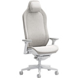 Fractal Design Refine 2 Fabric Light, Gaming-Stuhl hellgrau/weiß