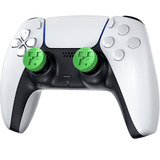 KontrolFreek Minecraft Performance Thumbsticks – Creeper Edition, Analog-Stick grün/schwarz, 2 Stück, für Playstation 5/4 Controller
