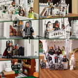 LEGO 11377 Icons Der Herr der Ringe: Minas Tirith, Konstruktionsspielzeug 