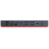 Lenovo Thunderbolt 3 Dock Gen 2 Generalüberholt, Dockingstation schwarz, HDMI, DisplayPort, USB, Thunderbolt 3