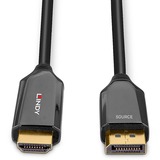Lindy Aktives Adapterkabel DisplayPort > HDMI 8K60 schwarz, 3 Meter