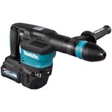 Makita Akku-Stemmhammer HM001GM201 XGT, SDS-max, 40Volt, Meißelhammer blau/schwarz, 2x Li-Ion Akku 4Ah, Koffer