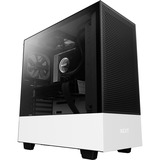 NZXT H510 Flow Window White, Tower-Gehäuse weiß/schwarz, Tempered Glass