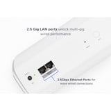 Netgear ORBI RBE770-100EUS  WIFI 7 MESH Zusatzsatellit, Mesh Access Point weiß, Tri-Band WiFi 7