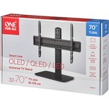 ONE FOR ALL Smart TV-Tischständer, Halterung schwarz