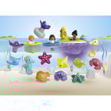 PLAYMOBIL 71777 JUNIOR & Tinti: Bunter Badespaß Adventskalender, Konstruktionsspielzeug 