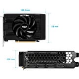 Palit GeForce RTX 5050 StormX 8GB, Grafikkarte DLSS 4, 3x DisplayPort, 1x HDMI 2.1