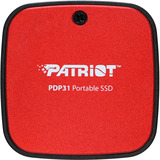 Patriot PDP31 Portable SSD 2 TB, Externe SSD schwarz/rot, USB-C 3.2 Gen 2 (10 Gbit/s)