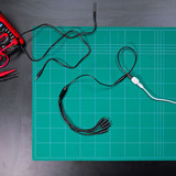 Shelly Splitter 1 zu 5, Kabel schwarz, 3,5mm Jack