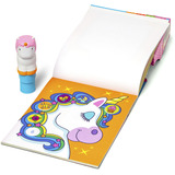 Spin Master Melissa & Doug - Sticker WOW! Einhorn Aufkleberstempel & Block, Basteln 