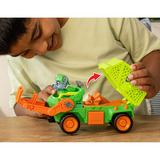 Spin Master Paw Patrol: Der Dino Film - Rockys Dino-Rettungs-Recycler, Spielfahrzeug 