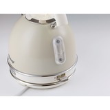 Ariete Vintage Wasserkocher Beige, rund beige, 2.000 Watt, 1,7 Liter