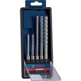 Bosch EXPERT Hammerbohrer-Satz SDS-plus-7X, 5-teilig Ø 5 / 6 / 8 / 10mm, Arbeitslänge 50mm / 100mm