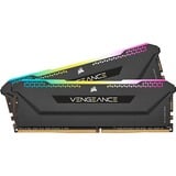 Corsair DIMM 32 GB DDR4-3600 (2x 16 GB) Dual-Kit, Arbeitsspeicher schwarz, CMH32GX4M2Z3600C18, Vengeance RGB PRO SL, INTEL XMP