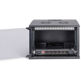 Digitus Netzwerk-Set SOHO Pro 19" 540x400 mm (BxT), IT-Schrank schwarz, 7 Höheneinheiten