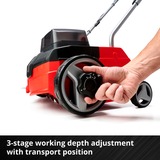 EINHELL Akku-Vertikutierer GC-SC 36/31 Li-Solo, 36Volt (2x18V) rot/schwarz, ohne Akku und Ladegerät