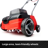 EINHELL Akku-Vertikutierer GC-SC 36/31 Li-Solo, 36Volt (2x18V) rot/schwarz, ohne Akku und Ladegerät