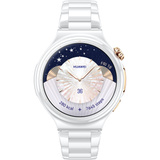 Huawei Watch 6 Pro 43mm (Leib-L29C), Smartwatch weiß, Keramik Edition, weißes Keramik-Armband