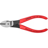 KNIPEX Kraft-Seitenschneider 74 01 140, Schneid-Zange rot