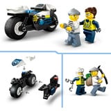 LEGO 60455 City Verfolgungsjagd mit dem Polizeimotorrad, Konstruktionsspielzeug 