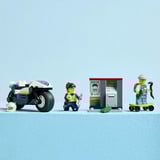 LEGO 60455 City Verfolgungsjagd mit dem Polizeimotorrad, Konstruktionsspielzeug 