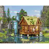 Lumibricks Wasserfallhütte, Konstruktionsspielzeug 