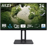 MSI PRO MP245PG Generalüberholt, LED-Monitor 60 cm (23.8 Zoll), schwarz, FullHD, IPS,HDMI, DP, VGA, Adaptive-Sync, 100Hz Panel