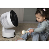 MeacoFan Sefte 8, Ventilator weiß, Tragbarer Tischventilator mit Akku