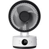 Meaco MeacoFan Sefte 8, Ventilator weiß, Tragbarer Tischventilator mit Akku