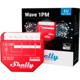 Shelly Wave 1 PM, Relais rot, 4er Pack, ein Kanal