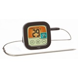 TFA Digitales Grill-Bratenthermometer 14.1509 schwarz, Einstechfühler mit 1 Meter Kabel