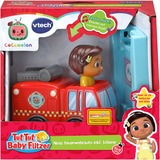 VTech Tut Tut Baby Flitzer - CoComelon Ninas Feuerwehrauto, Spielfahrzeug 