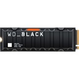 WD Black SN850X NVMe SSD 1 TB schwarz, PCIe 4.0 x4, NVMe, M.2 2280, Kühlkörper