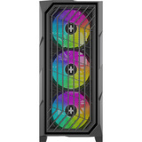 Xilence Xilent Breeze II XG181, Tower-Gehäuse schwarz, Tempered Glass