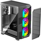 Xilence Xilent Breeze II XG181, Tower-Gehäuse schwarz, Tempered Glass