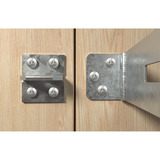 fischer Spanplattenschraube ClassicFast II 4,0x50 Senkkopf TX 500 Stück, mit Vollgewinde, verzinkt