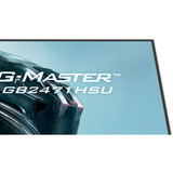 iiyama G-MASTER GB2471HSU-W1, Gaming-Monitor 60.5 cm (23.8 Zoll), weiß (matt), FullHD, Fast-IPS, HDMI, DP, G-Sync komp., USB-Hub, 240Hz Panel