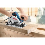 Bosch Handkreissäge GKS 55+ GCE Professional blau, 1.350 Watt, in L-BOXX 238