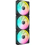 Corsair iCUE LINK LX120 RGB, Gehäuselüfter schwarz, 3er Pack, 120 mm