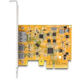 DeLOCK PCIe x4 Karte zu 1x ext. USB-C 10 Gbit/s B. + 1x extern USB-C DP Alt Mode, USB-Controller 