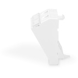 Digitus Frontplatte 2Port abgewinkelt, für Rahmen DN-93802-5-SH, Blende weiß, 45x45mm