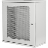 Digitus Wandgehäuse SOHO, 540x400 mm (BxT), IT-Schrank hellgrau, unmontiert, 12 Höheneinheiten