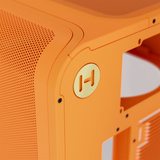 HYTE X50 Astral Orange, Tower-Gehäuse orange, Tempered Glass