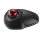Kensington Orbit Wireless Trackball mit Scroll Ring schwarz/rot