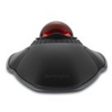 Kensington Orbit Wireless Trackball mit Scroll Ring schwarz/rot